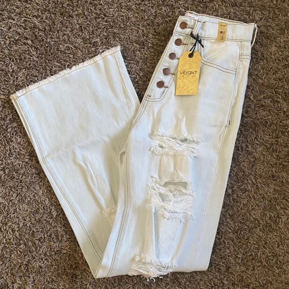 Vibrant miu jeans